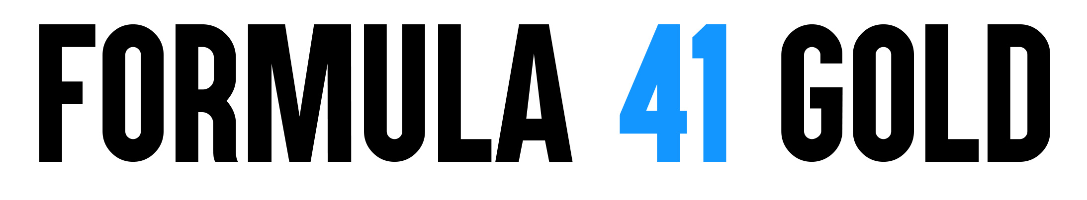 Formula 41 Gold Logo